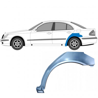 Pannello di riparazione parafango posteriore per Mercedes E-Class W211 2002-2009 / Sinistra 6725