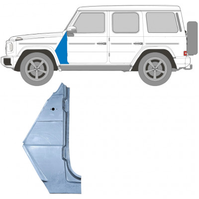 Pannello di riparazione parafango anteriore per Mercedes G-Class W460 W461 W463 1979- / Sinistra 5550