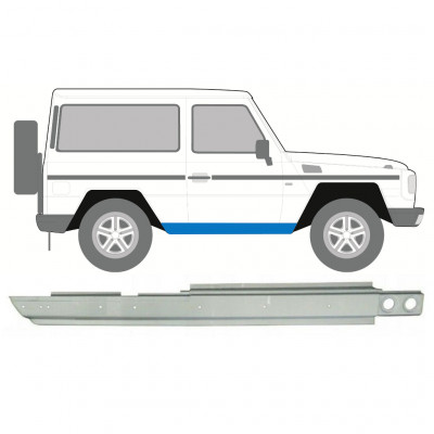 Sottoporta Lamiera Completo per Mercedes G-Class W460 W461 W463 1979- / Destra 7832