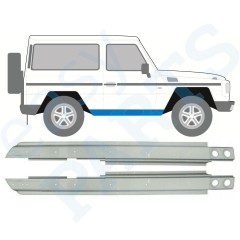 Sottoporta Lamiera Completo per Mercedes G-Class W460 W461 W463 1979-2017 / Sinistra+Destra / Set 9820