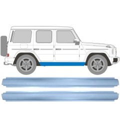 Pannello di riparazione sottoporta lamiera per Mercedes G-Class W460 W461 W463 1979- / Sinistra = Destra (simmetrico) / Set 10569