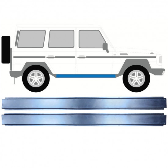 Sottoporta interno per Mercedes G-Class W460 W461 W463 1979-2017 / Sinistra = Destra (simmetrico) / Set 11769