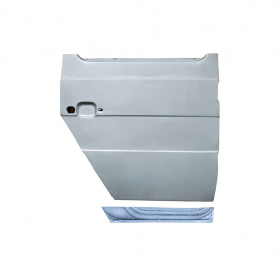 Lamiera di riparazione interno ed esterno porta posteriore per Mercedes G-Class W460 W461 W463 1979- / Destra / Set 12037