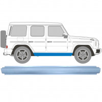 Pannello di riparazione sottoporta lamiera per Mercedes G-Class W460 W461 W463 1979- / Sinistra = Destra (simmetrico) 9110