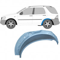 Pannello di riparazione arco ruota posteriore interno per Mercedes M-Class ML W163 1998-2005 / Sinistra 5146