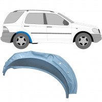Pannello di riparazione arco ruota posteriore interno per Mercedes M-Class ML W163 1998-2005 / Destra 5144