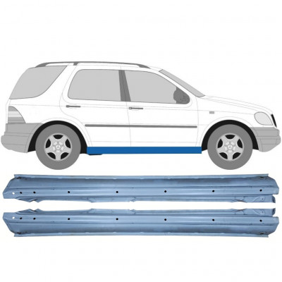 Sottoporta Lamiera Completo per Mercedes M-Class ML W163 1998-2005 / Sinistra+Destra / Set 10523