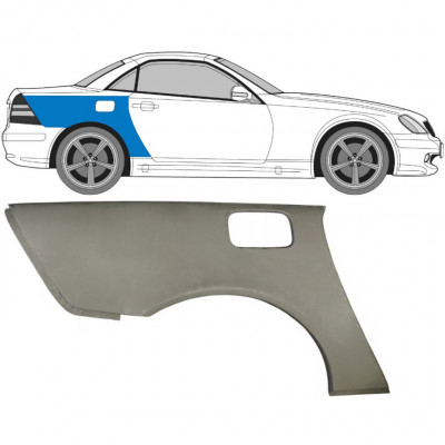 Pannello di riparazione parafango posteriore per Mercedes SLK-Class 1996-2004 / Destra 6742