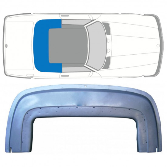 Telaio del tetto per Mercedes SL-Class 1971-1989 / Destra 11501
