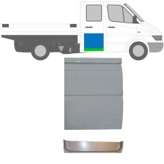 Pannello di riparazione porta posteriore per Mercedes Sprinter 1995-2006 / Sinistra = Destra (simmetrico) / Set 10483
