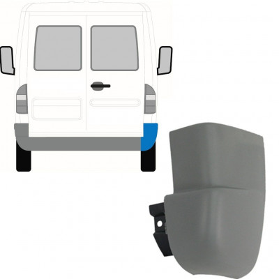 Angolo paraurti posteriore per Mercedes Sprinter 1995-2006 / Destra 7397