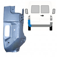 Lamiera di riparazione dell'angolo posteriore per Mercedes Sprinter 1995-2006 / Sinistra 7400