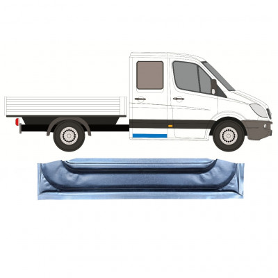 Pannello di riparazione porta posteriore interno per Mercedes Sprinter 2006-2018 / Sinistra = Destra (simmetrico) 7399