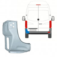 Lamiera di riparazione dell'angolo posteriore per Volkswagen Crafter 2005-2017 / Sinistra 15505