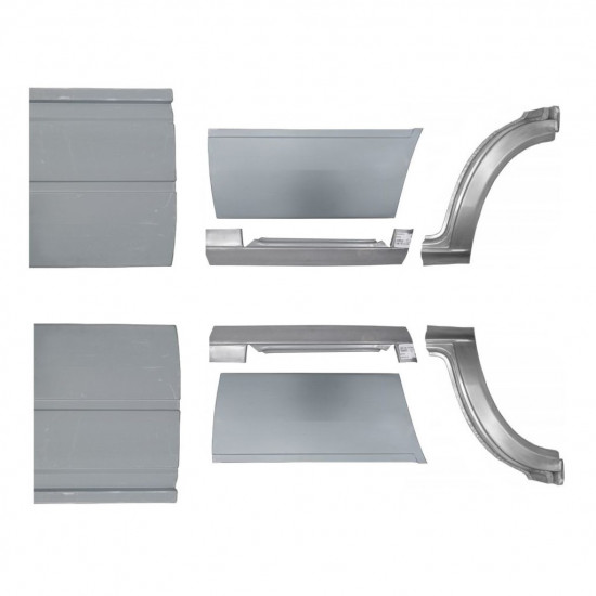 Set di pannelli di riparazione per Volkswagen LT 1996-2005 / Sinistra+Destra 16611