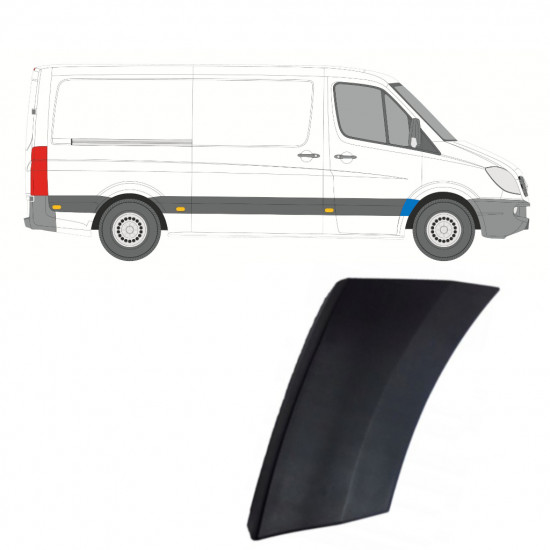 Modanatura parafango anteriore per Mercedes Sprinter 2006-2018 / Destra 9006