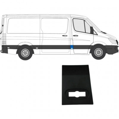 Modanatura laterale anteriore per Mercedes Sprinter 2006-2018 / Destra 7225