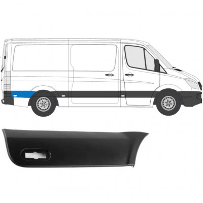 Modanatura laterale parafango posteriore dietro la ruota per Mercedes Sprinter 2006-2018 / Destra 7227