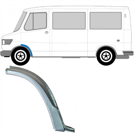 Pannello di riparazione parafango anteriore per Mercedes T1 207-410 1977-1995 / Sinistra 5223