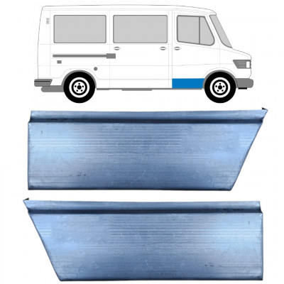 Pannello di riparazione porta anteriore per Mercedes T1 207-410 1977-1995 / Sinistra+Destra / Set 9564