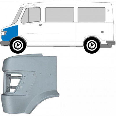 Parafango anteriore per Mercedes T1 207-410 1977-1995 / Sinistra 5215