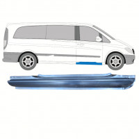 Pannello di riparazione davanzale della porta anteriore per Mercedes Vito W639 2003-2014 / Destra 8281