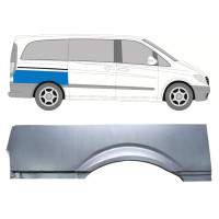 Pannello di riparazione parafango posteriore per Mercedes Vito W639 2003-2014 / Destra 8283