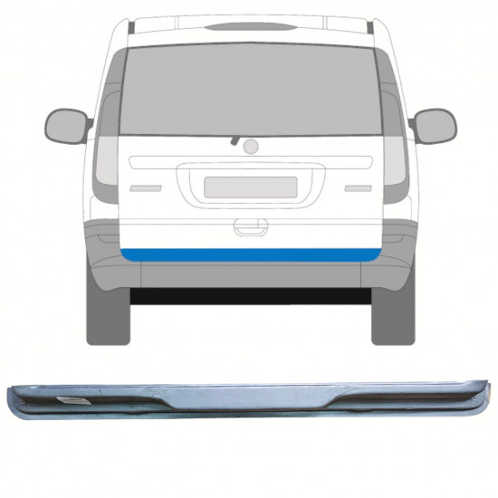 Pannello di riparazione porta posteriore interno per Mercedes Vito W639 2003-2014 8286