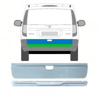 Lamiera di riparazione interno ed esterno porta posteriore per Mercedes Vito W639 2003-2014 / Set 9784