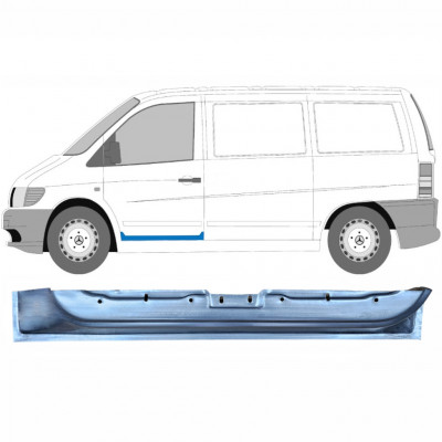 Pannello di riparazione porta anteriore interno per Mercedes Vito I W638 1996-2003 / Sinistra 8272
