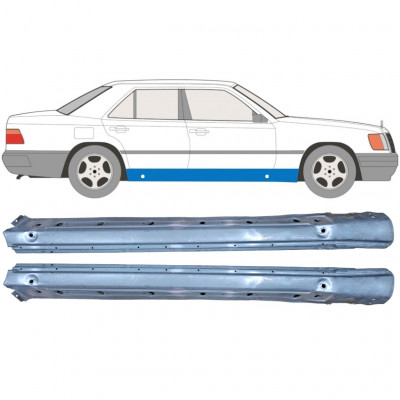 Sottoporta completo rinforzato per Mercedes E-Class W124 1984-1996 / Sinistra+Destra / Set 9847