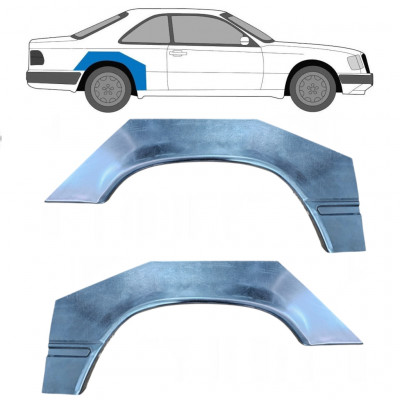 Pannello di riparazione parafango posteriore per Mercedes E-Class W124 1984-1996 / Sinistra+Destra / COUPE / Set 9233