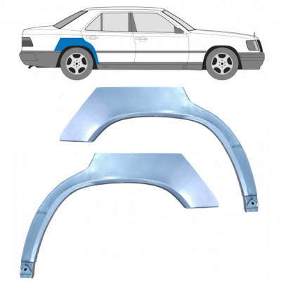 Pannello di riparazione parafango posteriore per Mercedes E-Class W124 1984-1996 / Sinistra+Destra / Set 9160