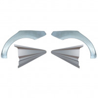 Pannello di riparazione sottoporta e parafango posteriore per Mercedes A-Class W169 2004-2012 / Set 11316