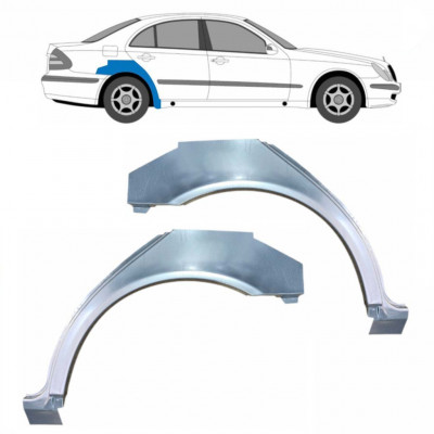 Pannello di riparazione parafango posteriore per Mercedes E-Class W211 2002-2009 / Sinistra+Destra / Set 10644