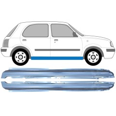 Sottoporta Lamiera Completo per Nissan Micra K11 1992-2003 / Sinistra+Destra / Set 9640