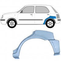 Pannello di riparazione parafango posteriore per Nissan Micra K11 1992-2003 / Sinistra 7199