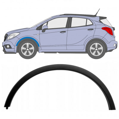 Modanatura parafango anteriore per Opel Mokka 2012-2016 / Sinistra 8041