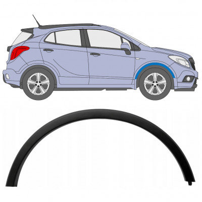 Modanatura parafango anteriore per Opel Mokka 2012-2016 / Destra 8040
