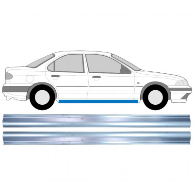 Pannello di riparazione sottoporta lamiera per Ford Mondeo 1993-2000 / Sinistra+Destra / Set 12597