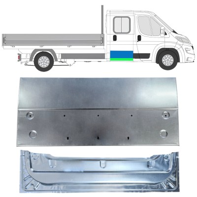 Lamiera di riparazione interno ed esterno porta posteriore per Opel Movano 2021-2026 / Sinistra = Destra (simmetrico) / Set 16408