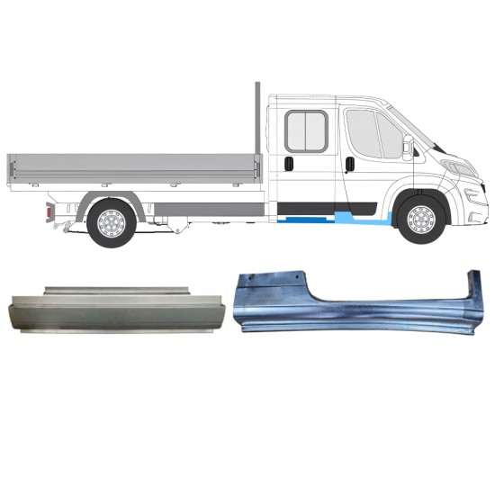 Set di pannelli di riparazione per Opel Movano 2021-2026 / Destra 16436