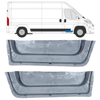 Pannello di riparazione porta anteriore interno per Opel Movano 2021-2026 / Sinistra+Destra 16477