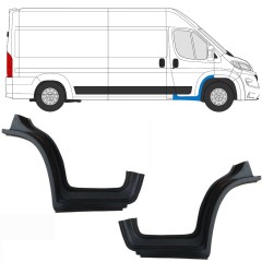 Pannello di riparazione parafango anteriore e sottoporta per Opel Movano 2021-2026 / Sinistra+Destra 16411