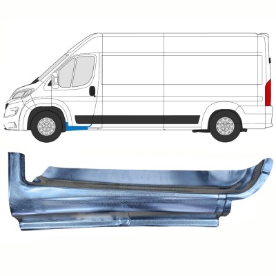 Pannello di riparazione davanzale della porta anteriore per Opel Movano 2021-2026 / Sinistra 16415