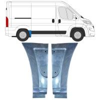 Pannello di riparazione parafango posteriore per Opel Movano 2021-2026 / Sinistra+Destra 16499