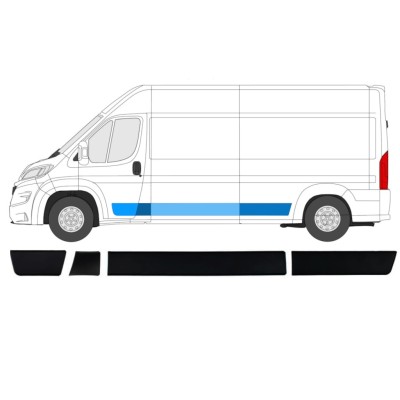 Set di modanature laterali per Opel Movano 2021-2026 / Sinistra / 14419