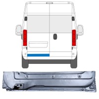 Pannello di riparazione porta posteriore per Opel Movano 2021-2026 / Sinistra 16505