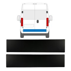 Modanatura laterale porta posteriore per Opel Movano 2021-2026 / Sinistra+Destra / Set 15791