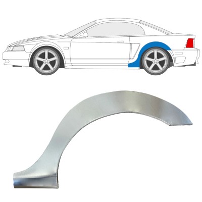 Pannello di riparazione parafango posteriore per Ford Mustang 1999-2004 Grand / Sinistra 16840